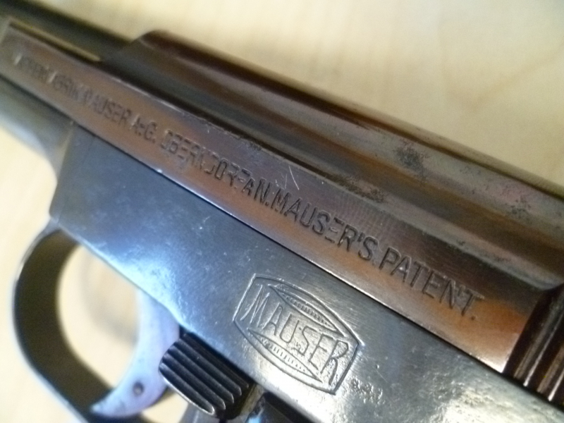 Pistole Mauser 1910/14 6,35mm Browning – Bild 4