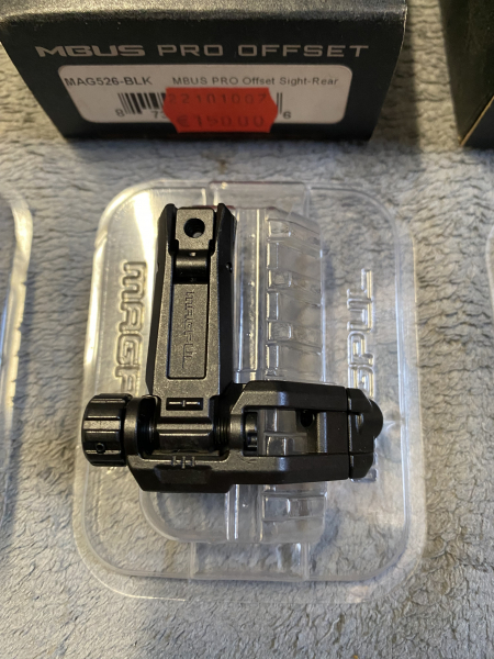 Magpul Set - 45 Grad Front & Rear sight für weaver – stampa 2