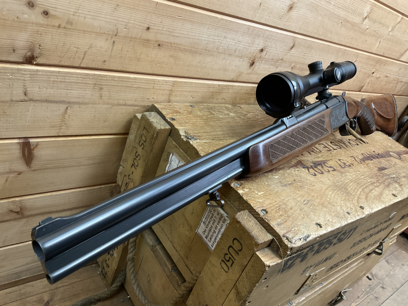 BBF Brünner BRNO Mdo.502.3, Kal.7x65R,12/70, mit meopta MEOSTAR 3-12x56, Leuchtpunkt!!! – Bild 2