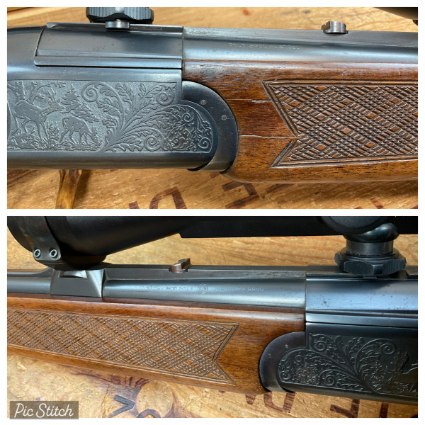 BBF Brünner BRNO Mdo.502.3, Kal.7x65R,12/70, mit meopta MEOSTAR 3-12x56, Leuchtpunkt!!! – Bild 4
