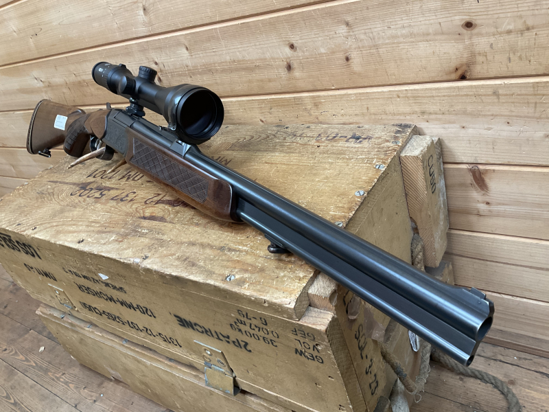BBF Brünner BRNO Mdo.502.3, Kal.7x65R,12/70, mit meopta MEOSTAR 3-12x56, Leuchtpunkt!!! – Bild 3