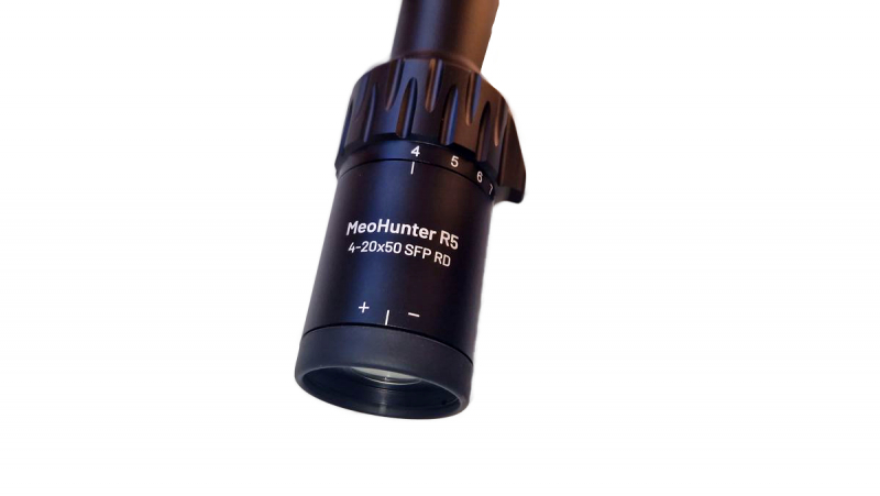 MEOPTA MeoHunter R5 4-20x50 SFP mit Ballistikturm | Leuchtabsehen 4C | NEUWARE VOM FACHHÄNDLER – billede 4