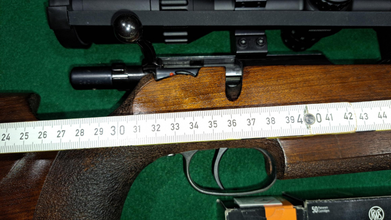 KRICO Jagdmatch Einzellader .22 Hornet,LINKSSCHAFT;VECTOROPTICS Continental 5-30x56 – stampa 3