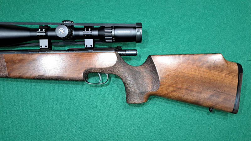 KRICO Jagdmatch Einzellader .22 Hornet,LINKSSCHAFT;VECTOROPTICS Continental 5-30x56 – stampa 2
