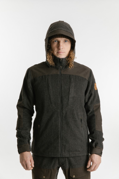 Anar Herren Loden Jagdjacke Silent Pro braun | NEUWARE – Bild 3