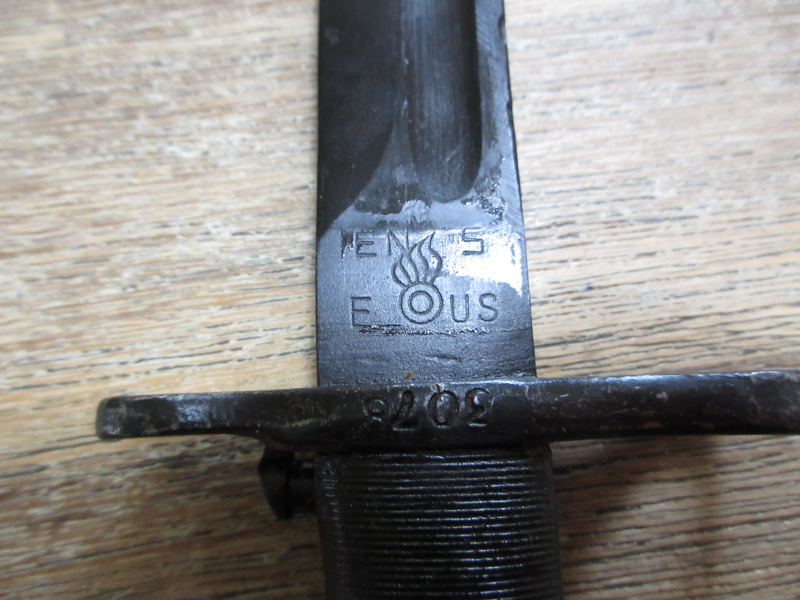 Original US Army Garand M1 Bajonett M7 Scheide M8A1 – Bild 3