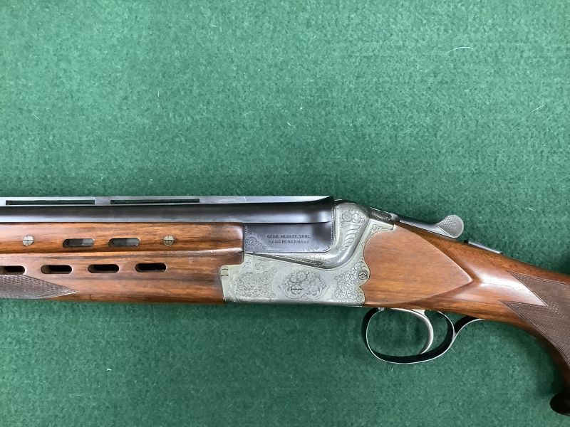 Bockdoppelflinte Merkel Skeet Kal. 12/70 Gebraucht – Bild 5