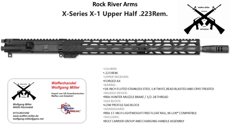 AR15 NM Upper Wechselsystem Rock River Arms Elite A2 Upper Half, Hera ,Schmeisser ,.223Rem – Bild 1