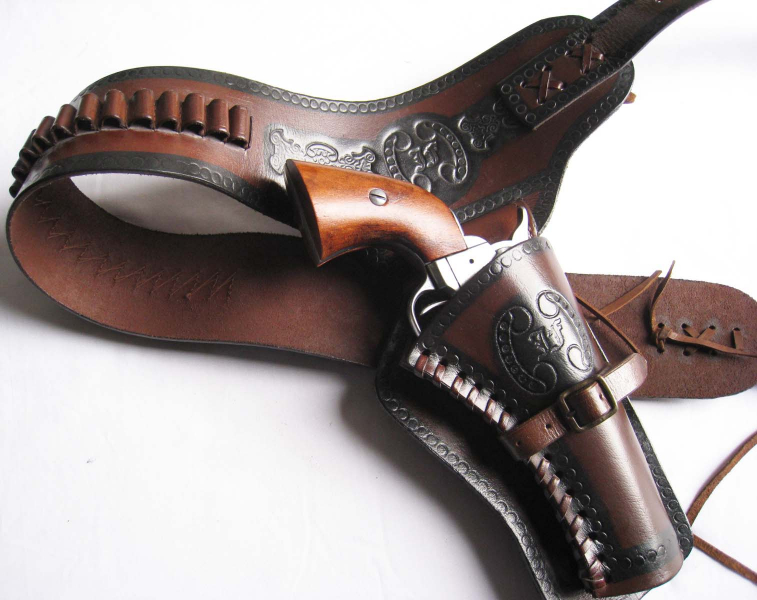 WESTERNHOLSTER BRAUN- Ref.01 – immagine 2