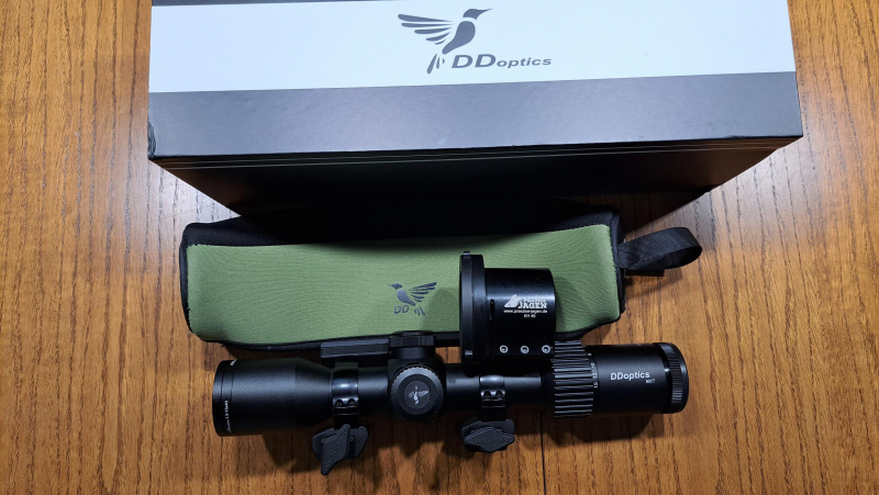 DDoptics 1,5-15x40 NXT I-Fiber,Innogun-Zero-Pica-Montage, Adapter Präzise Jagen, Huckepackmontage – Bild 5