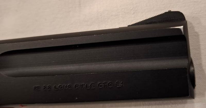 Smith & Wesson Mod. 422 .22 l.r. – 6" – Mikrometervisier – Holzgriffe – Koffer/Anleitung – Bild 4