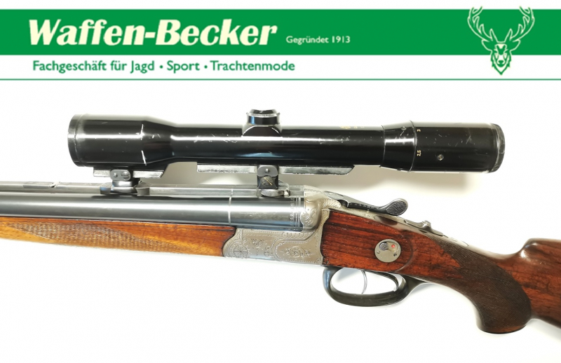 Drilling Krieghoff Mod. Waldschütz Stahl Kal. 7x57R + 16/70 – Bild 5