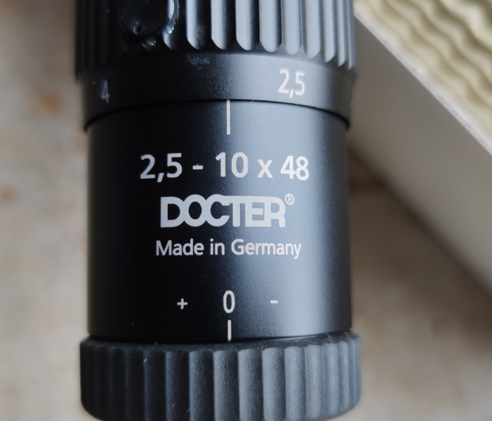 Doctor 2,5-10x48 mit Leuchtpunkt Noblex ähnlich Zeiss Diavari Absehen 4 – Bild 2