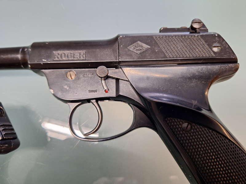2 Stück Sammler CO2 Pistolen Plainsman Shorty und Roger. – Bild 2