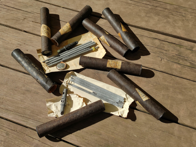 "Neuer" zerlegbarer G.I.-Putzstock M10 Garand M1 / M14 (Original USGI M10 cleaning rod NOS) – billede 3