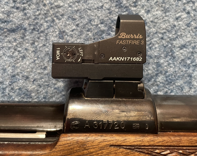 Inter Arms Repetierstutzen 9,3x62 + Burris FastFire 3 + Munition (Komplettpaket) – Bild 2