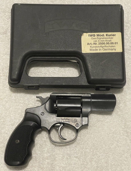SRS-IWG mod. KURIER cal.9mm Knall OVP PtB675 – stampa 2
