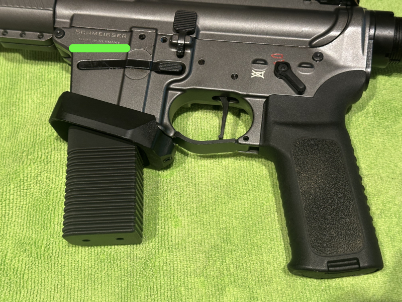 Schmeisser AR15-9 Dynamic PCC IPSC 9mm Glock 26 Magazin Extension Verlängerung – immagine 2