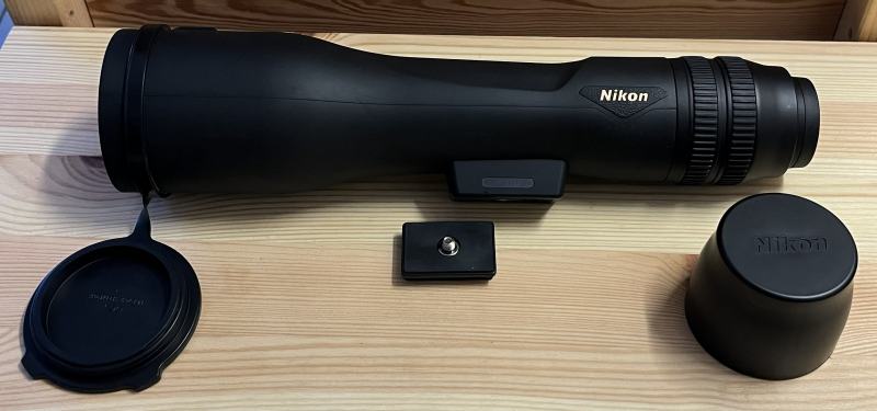 Nikon Prostaff 3 Fieldscope 16-48x60 Fernglas Beobachtungsfernrohr Spektiv mit Stativ – afbeelding 2