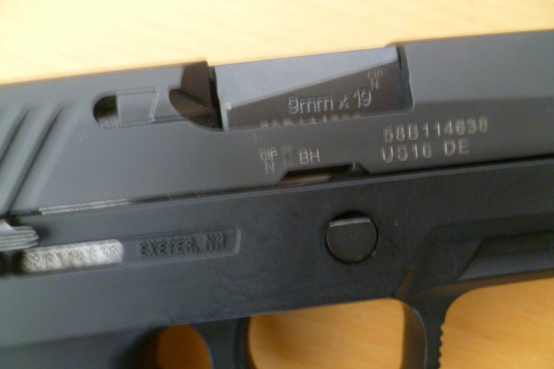 Pistole SIG Sauer P320 Full-Size 9mm Luger – Bild 5