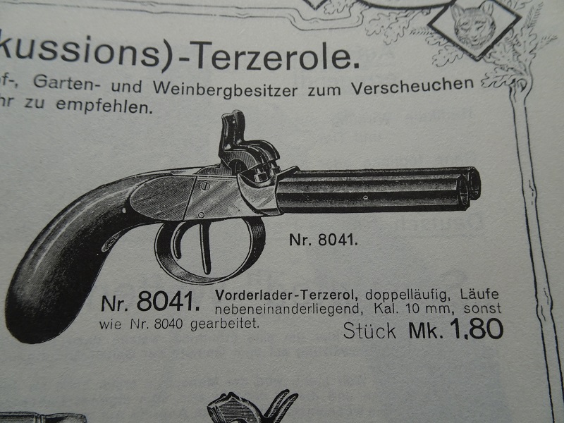 Perk. Pistole, 2- Läufiges Tezerol – zdjęcie 6
