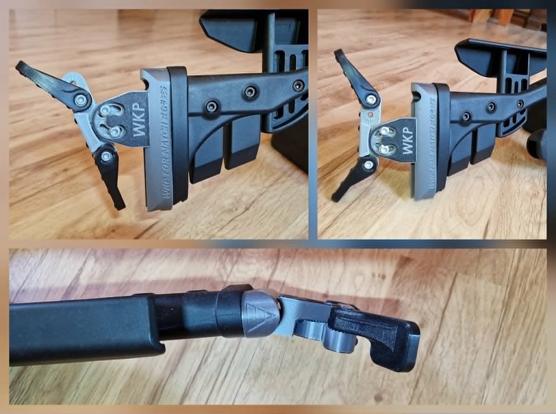 Einstellbar Match Schaftkappe Endkappe Feinwerkbau Walther Steyr Anschütz Pro-Version WKP – Bild 3