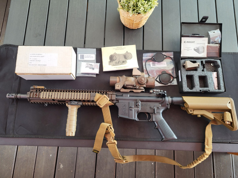 AR15 Sopmod Block 2 Clone Rifle M4 M16 Elcan Trijicon KAC USMC US ARMY AERO OA15 XR15 COLT HK MARSOC – Bild 2