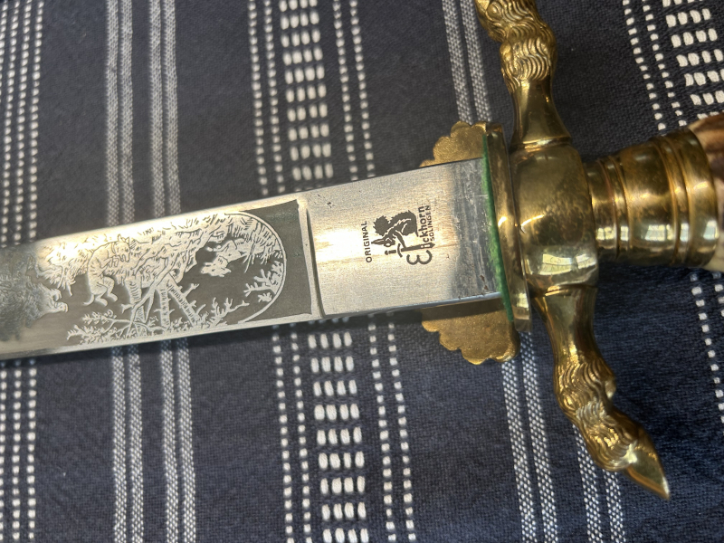 Original Eickhorn Solingen Hirschfänger – Bild 5