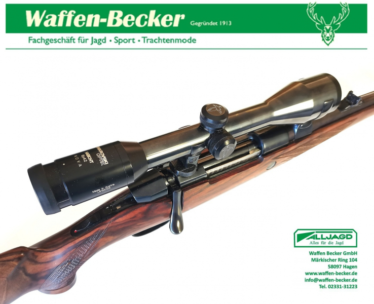 Repetierbüchse Voere Kufstein STL3 Kal. 8x68S mit Stecher + Swarovski ZF – Bild 3