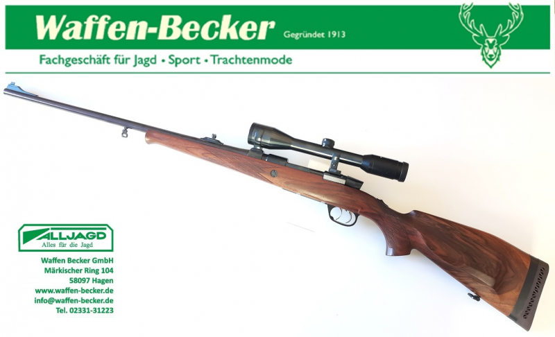 Repetierbüchse Voere Kufstein STL3 Kal. 8x68S mit Stecher + Swarovski ZF – Bild 2