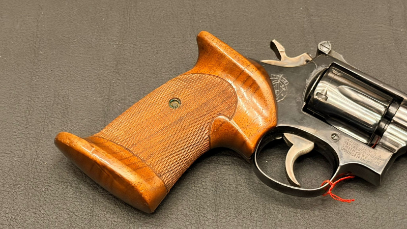 Smith & Wesson Mod. 14 Revolver | .38 Special | 6" Lauf | verstellbare Visierung – Bild 5