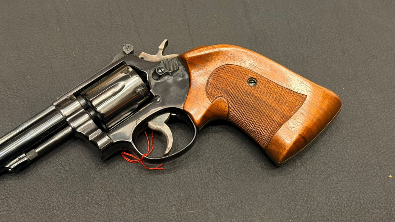 Smith & Wesson Mod. 14 Revolver | .38 Special | 6" Lauf | verstellbare Visierung – Bild 3