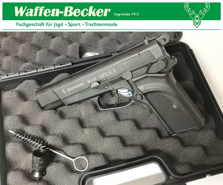 Schreckschusspistole Browning GPDA9 High Power schwarz, Kal. 9mm PAK ---NEUWARE!!!--- – Bild 3