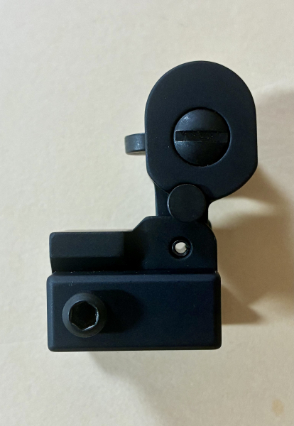 AR-15 GG&G Flip Up Iron Rear Sight Kimme Visier hinten AR15 – obrázek 2