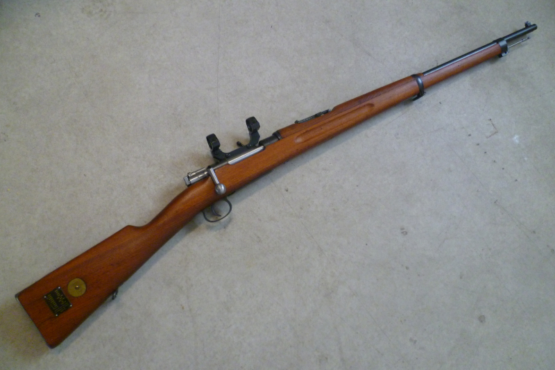 Repetierbüchse Carl Gustafs M 96 6,5x55 1916 mit Seitenmontage – Bild 4