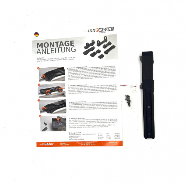 Blaser Innomount Montage für NIGHTSPOTTER WOLF x 10 etc – Bild 5