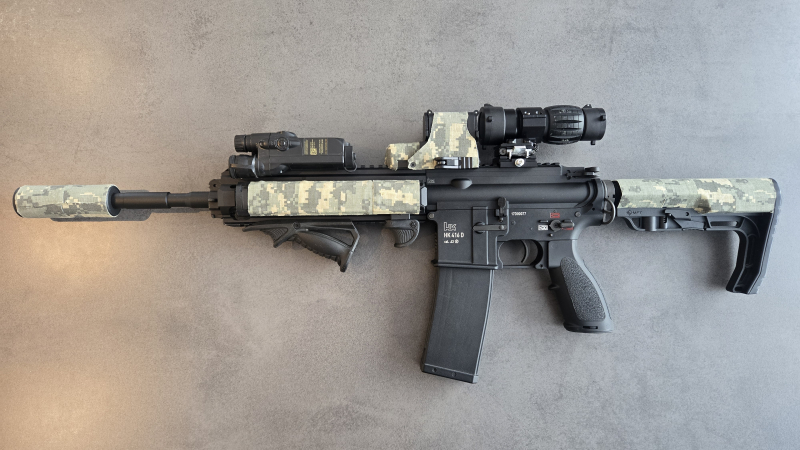 Heckler & Koch / HK416 T4E RAM Kaliber .43 / 7,5 Joule / + viel Zubehör – immagine 2
