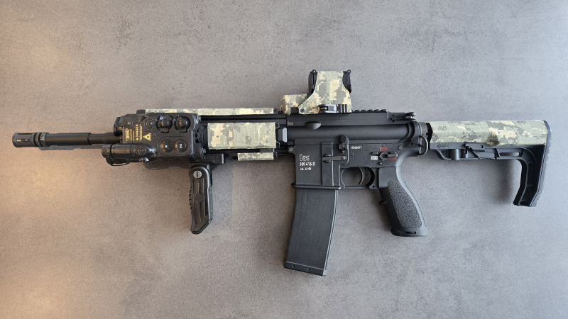 Heckler & Koch / HK416 T4E RAM Kaliber .43 / 7,5 Joule / + viel Zubehör – immagine 3