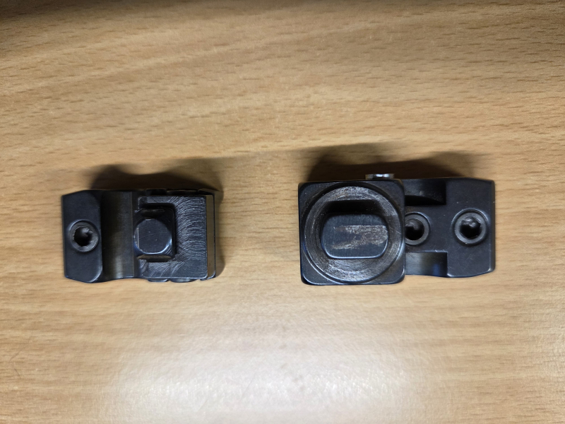 EAW Schenkmontage für Zeiss-Innenschiene (VM/ZM) Vorder- und Hinterfuß – billede 2