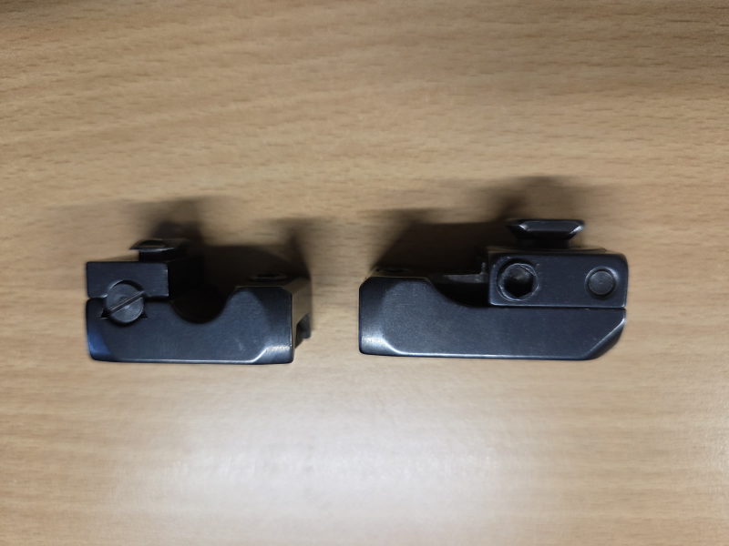 EAW Schenkmontage für Zeiss-Innenschiene (VM/ZM) Vorder- und Hinterfuß – billede 4