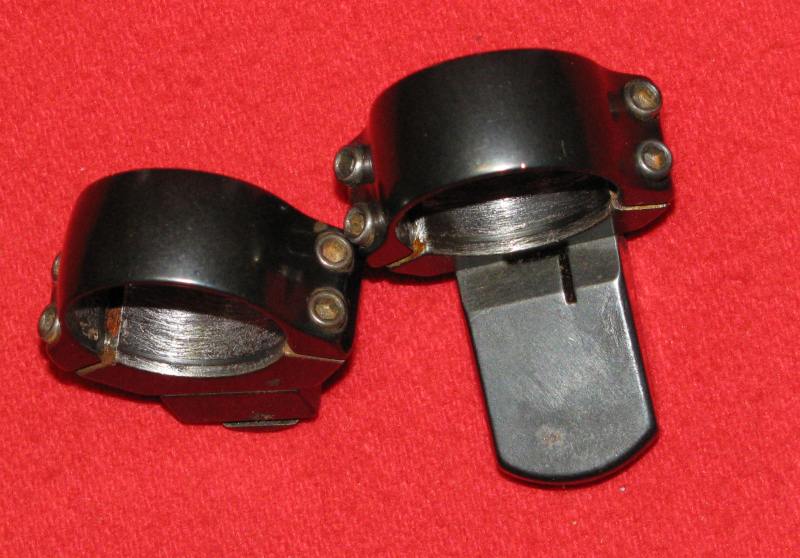 Zwei Montageteile für ZF / Zielfernrohr mit 25,4mm / 1" Rohrdurchmesser – Bild 3