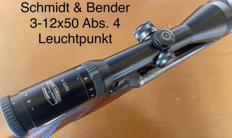 Drilling Merkel Suhl 32 7x65R 16/70 .22Hornet Schmidt & Bender 3-12x50 A4 LP – Bild 3