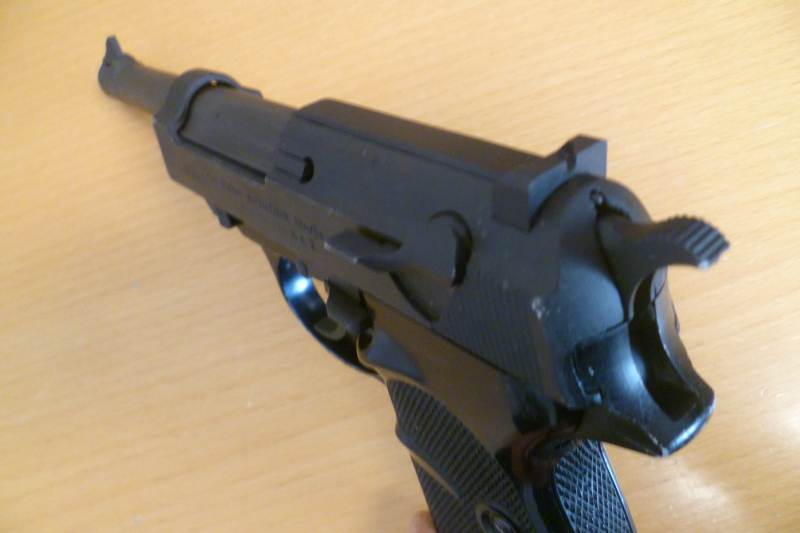 Pistole P38 Walther Ulm Bundeswehr 9mm Luger 7/57 – Bild 6