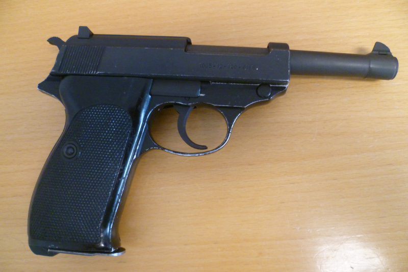 Pistole P38 Walther Ulm Bundeswehr 9mm Luger 7/57 – Bild 3
