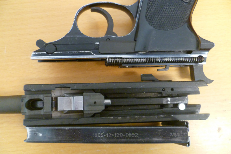 Pistole P38 Walther Ulm Bundeswehr 9mm Luger 7/57 – Bild 5