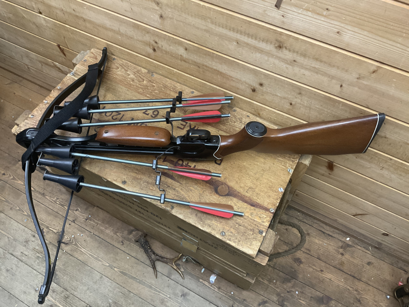 Armbrust BARNETT mit 5 Bolzen und Halterung!!! – Bild 6