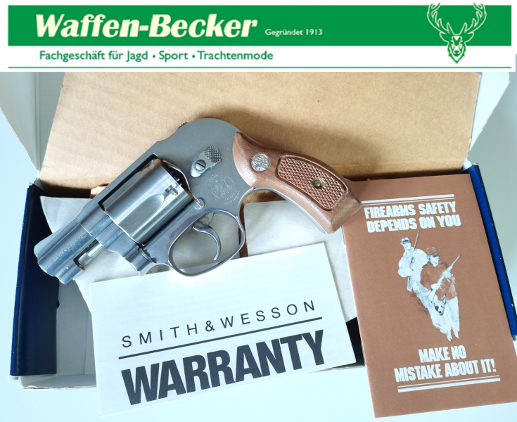 Revolver Smith & Wesson Mod. 649 Hammerless Kal. .38Special in OVP – Bild 3
