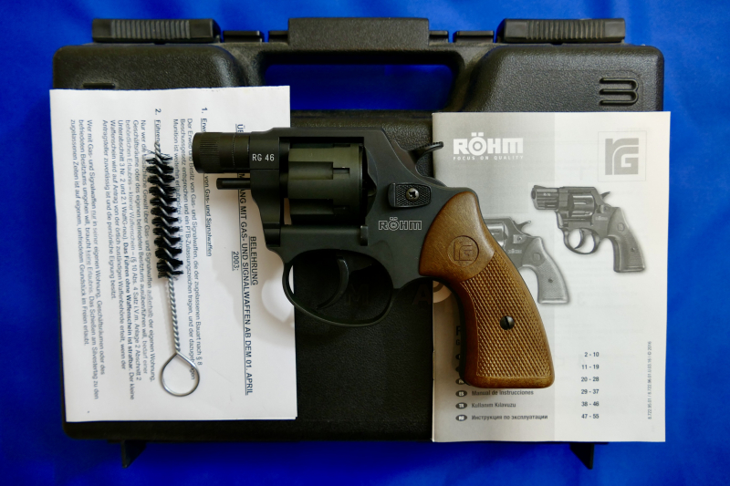 Röhm RG 46 Schreckschuss Revolver 6mm Flobert – Bild 6
