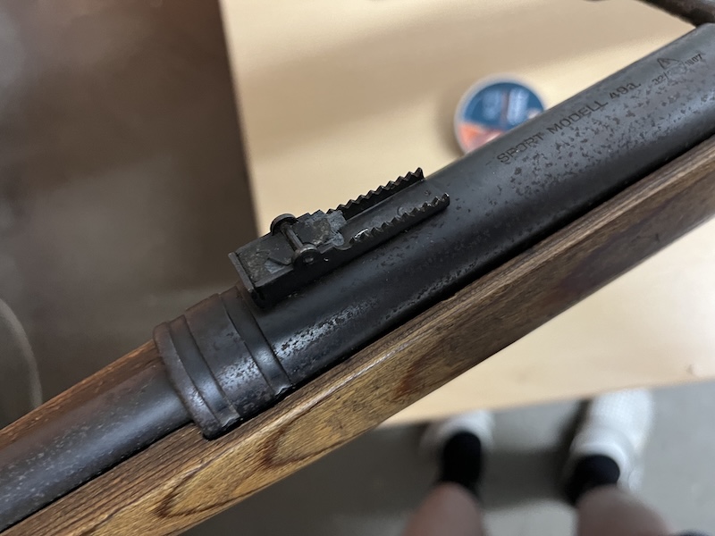 Federdruckgewehr DDR, Sportmodell 49A – Bild 2
