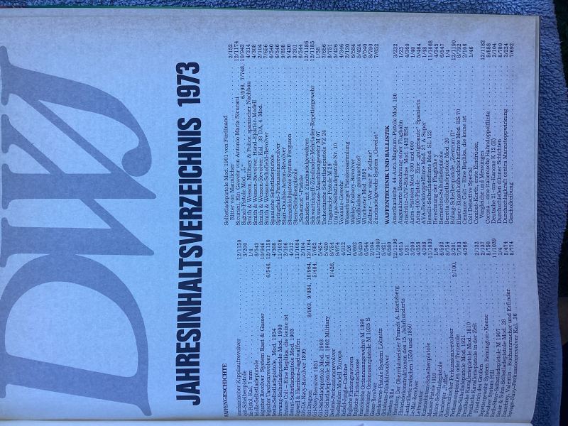 DWJ Deutsches Waffen-Journal 1973 – zdjęcie 2